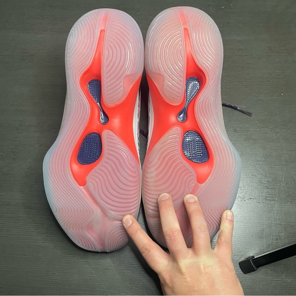 Li-Ning YuShuai 11 Evan Turner Red, White, Blue Men's Basketball Shoe US Size 12 - Picture 11 of 12